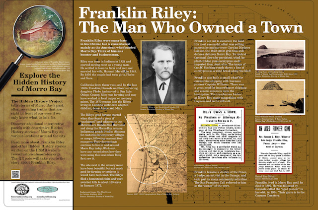 Franklin Riley Interpretive Panel